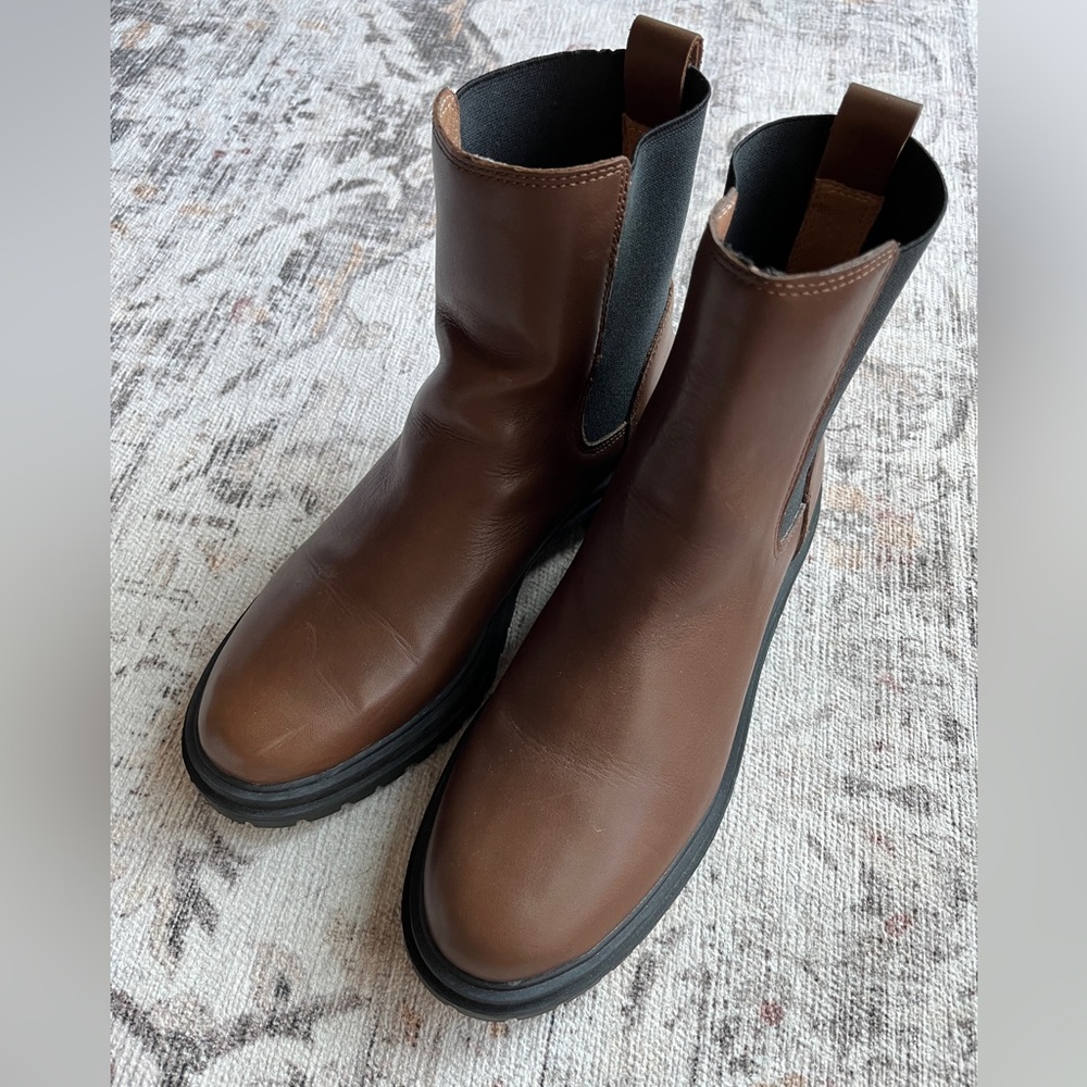 Madewell Bradley Chelsea Boots in Stable